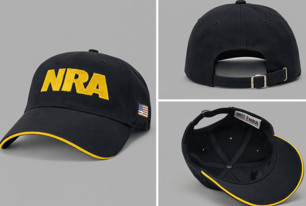 NRA ALL (1) NRA Black Embroidered Cap