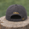 back Charcoal Cabela's Club Dad Hat