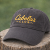 front Charcoal Cabela's Club Dad Hat