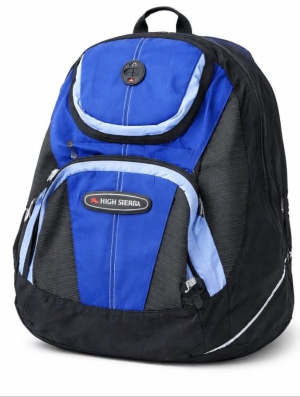high-sierra-blue-backpack.jpg front High Sierra Blue Backpack
